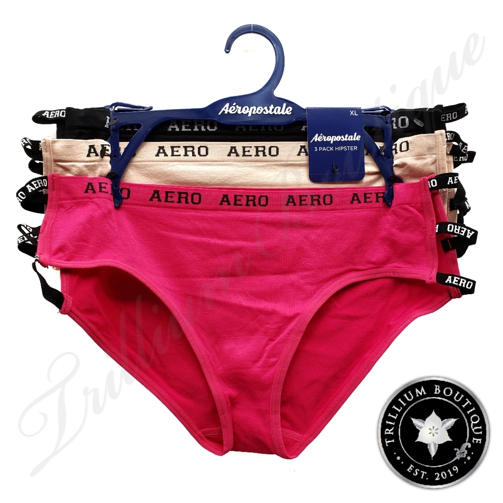 Aeropostale Hipster Underwear 3 Pairs XL NWT